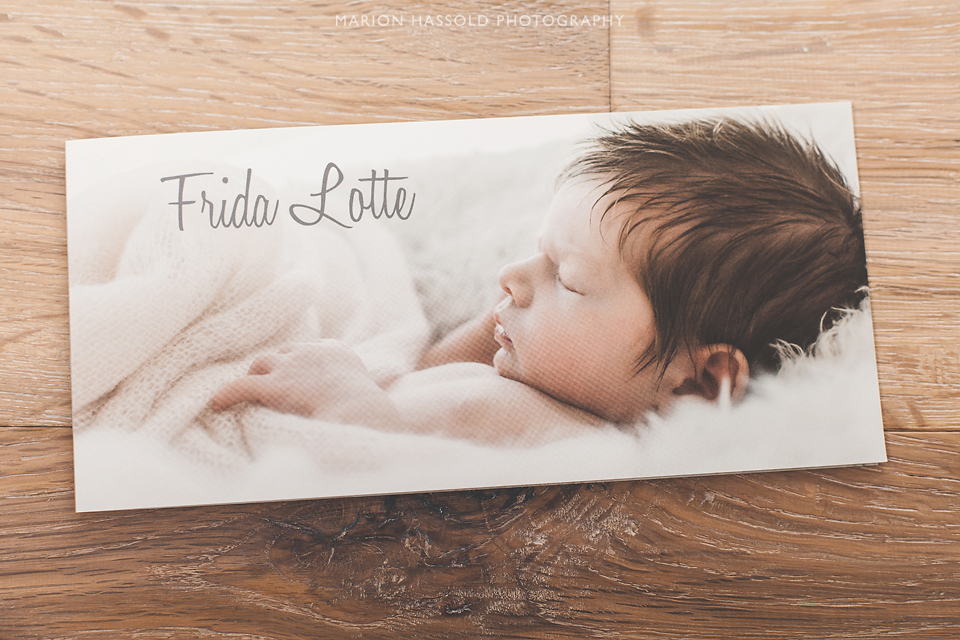 Geburtskarten 6 Geburtskarten Neugeborenenfotos Esslingen und Stuttgart