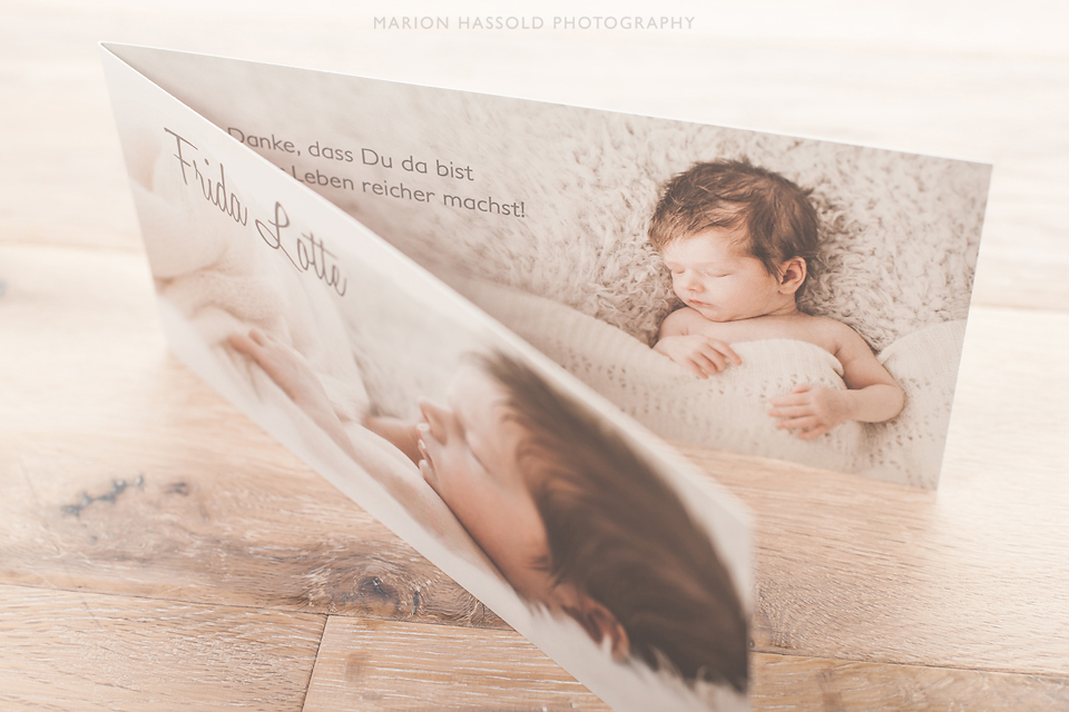 Geburtskarten 3 Geburtskarten Neugeborenenfotos Esslingen und Stuttgart