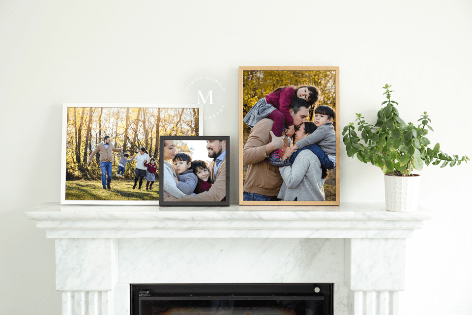 Finde den perfekten Rahmen für deine Bilderwand 5 Gerahmte Familienfotos